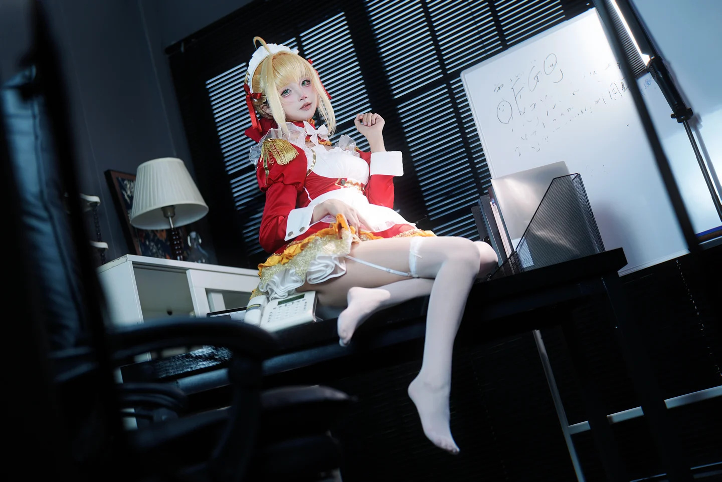 五更百鬼 - FGO：尼禄 女仆 [15P-166MB] tg@simisebaisi 【丝足阁】007.webp
